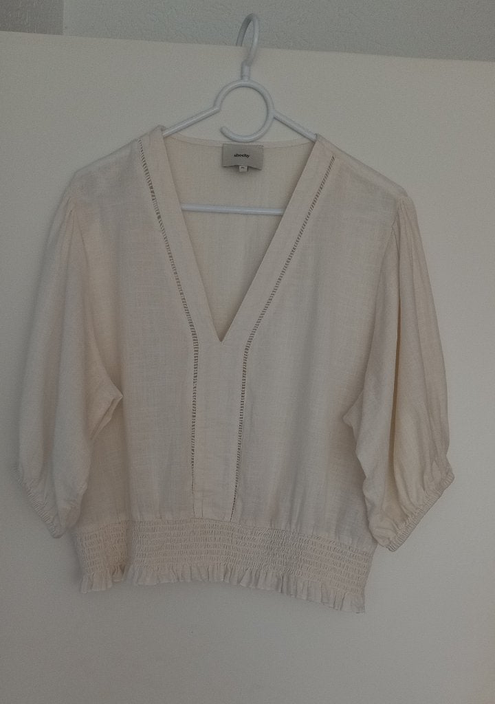 Shoeby roomwitte dames blouse maat XL, Kleding | Dames, Overige kleuren, Maat 46/48 (XL) of groter, Ophalen of Verzenden, Zo goed als nieuw