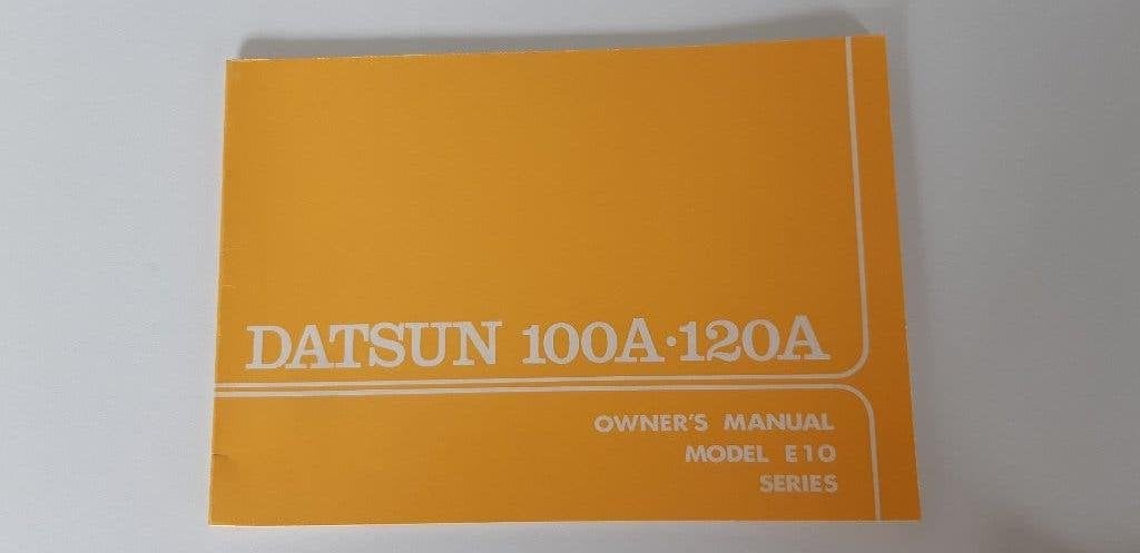 Instructieboekje Datsun Cherry 1974, Ophalen of Verzenden