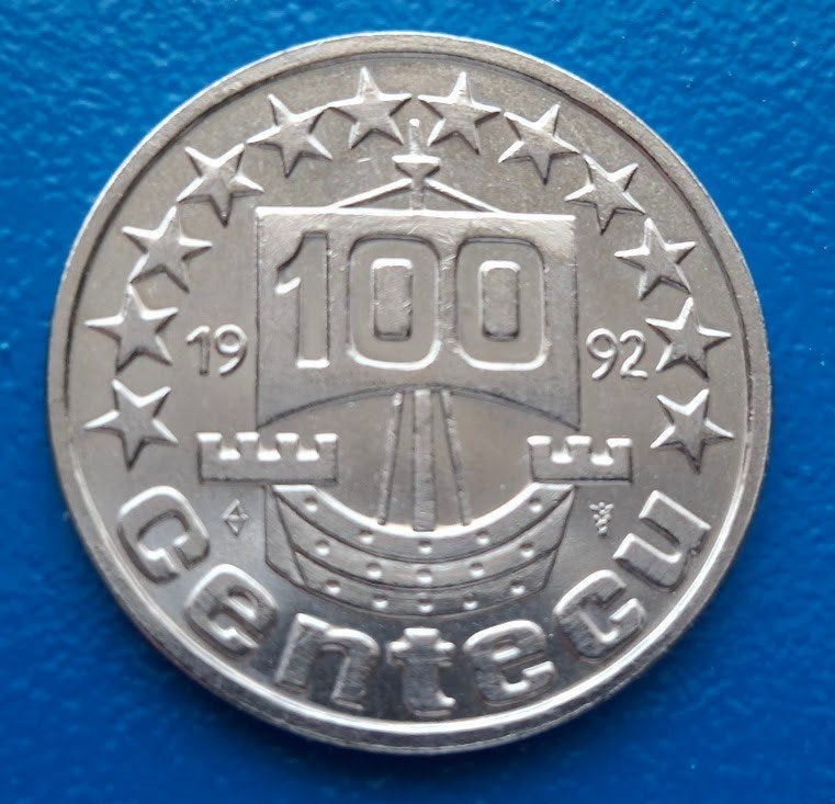 Nederland 100 centecu 1992 - Bloemenveld UNC, Verzenden, Overige materialen, Nederland