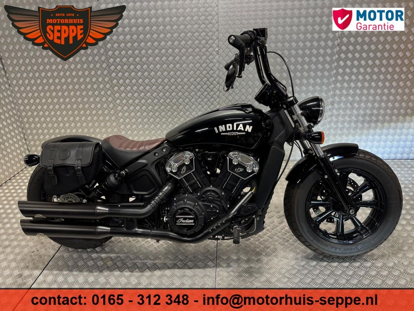 INDIAN MOTORCYCLE SCOUT BOBBER, Motoren, 2 cilinders, Chopper, Onbekend, 1133 cc