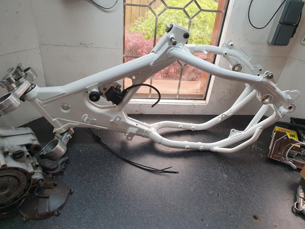 Husqvarna frame kenteken  1994, Motoren, Ophalen, Gereviseerd