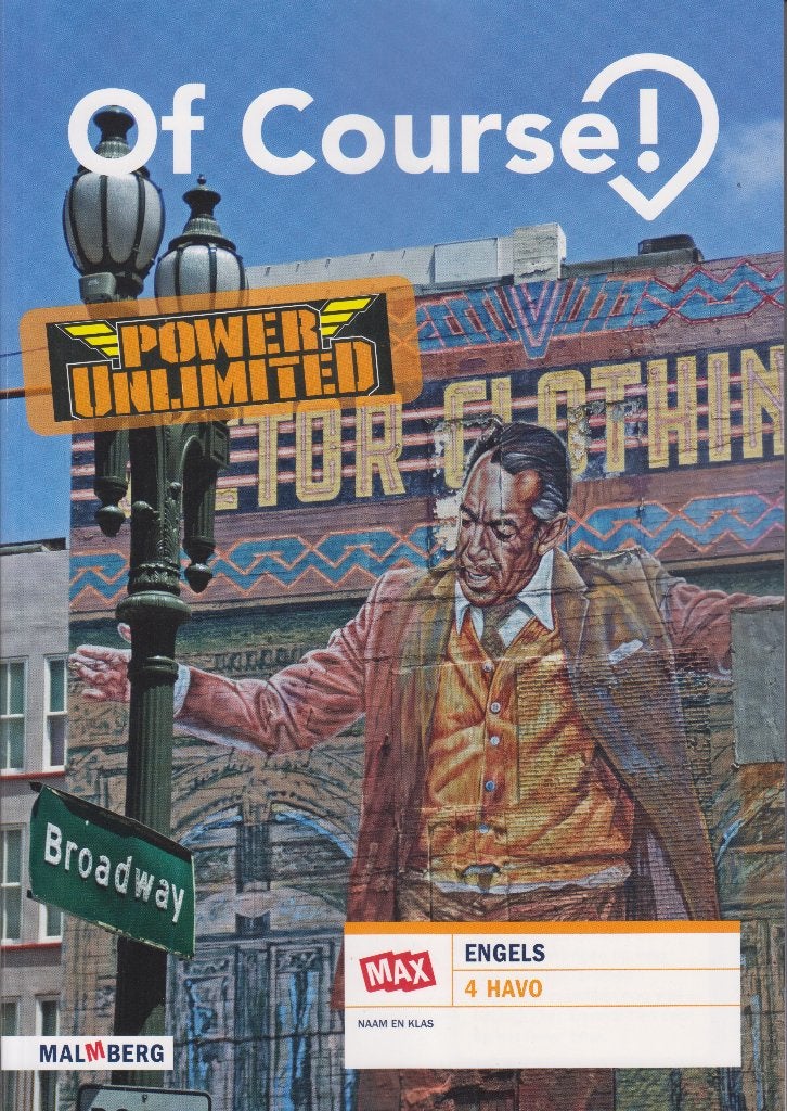 OF COURSE 5.0 MAX Student Book HAVO 4 (nieuw exemplaar), Engels, Verzenden, Malmberg, HAVO