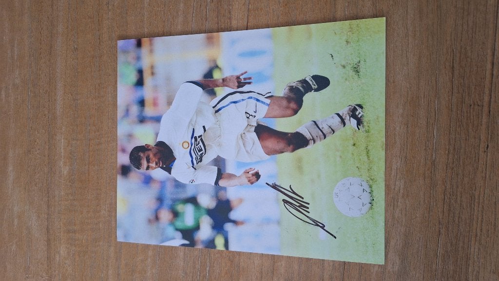 Foto 20x25cm met handtekening; Aron Winter # Inter Ajax, Ophalen of Verzenden, Nieuw, Buitenlandse clubs, Overige typen