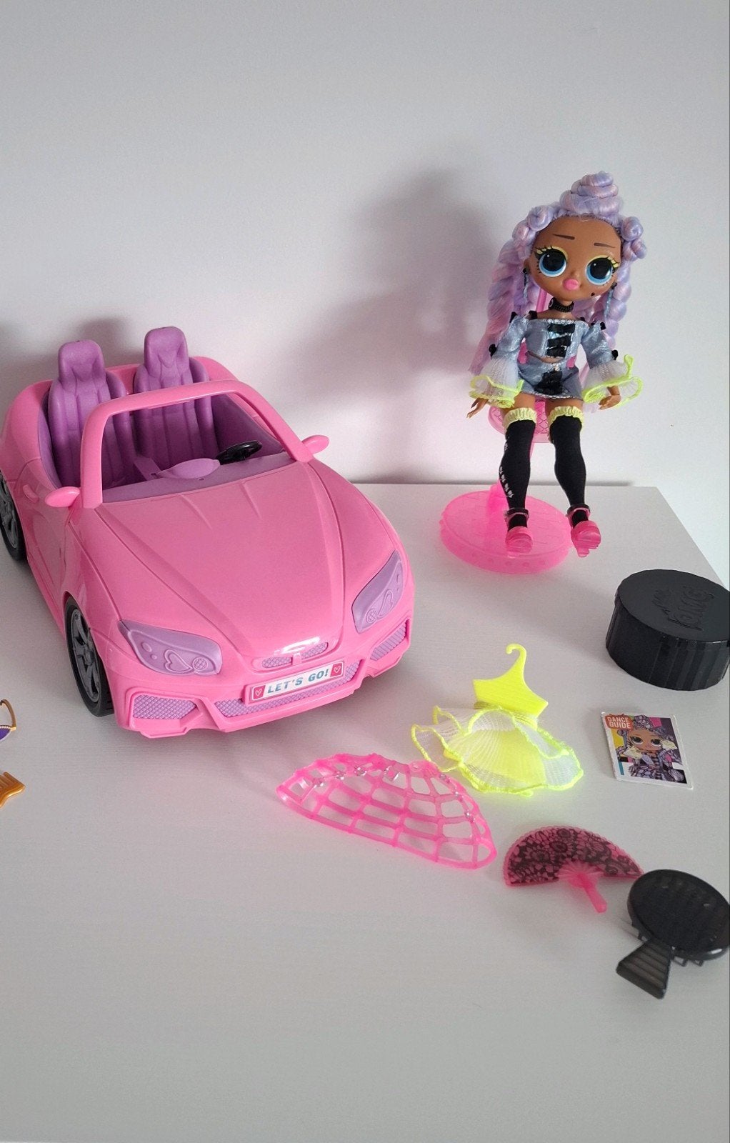 Lol surprise pop OMG met auto, Ophalen of Verzenden, Zo goed als nieuw, Overige typen