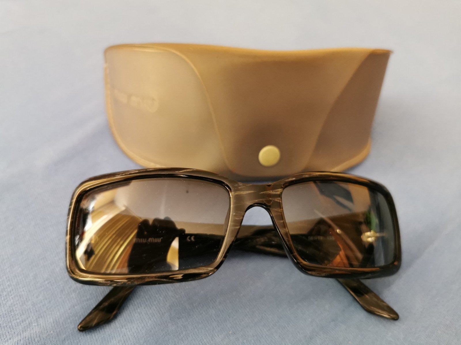 Originele Miu Miu bril met swarovski stenen Unisex zwart, Ophalen of Verzenden, Zwart, Overige merken