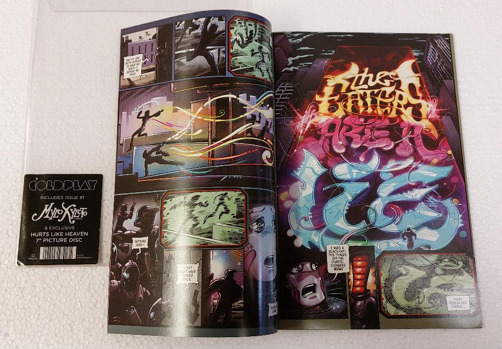 Coldplay COMIC BOOK Mylo Xyloto NIEUW, Verzenden, Nieuw, Coldplay, NvT
