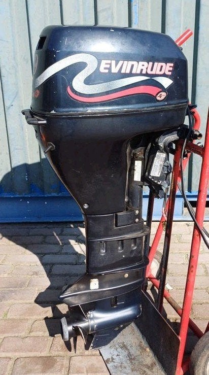 Evinrude 15 pk 4 takt langstaart el start Incl beurt, Watersport en Boten, Buiten- en Binnenboordmotoren, Ophalen, 10 tot 30 pk