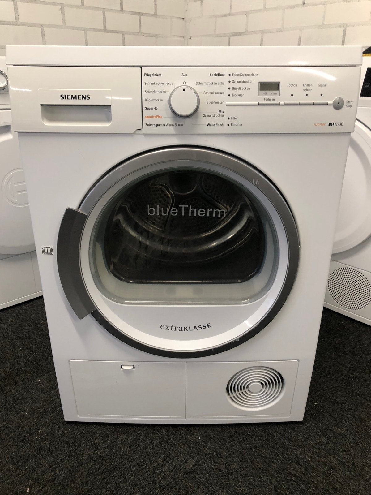 Condesndroger MET GARANTIE Siemens iQ500 8kg venlo roermond, Witgoed en Apparatuur, Ophalen, Minder dan 85 cm, Anti-kreukfase