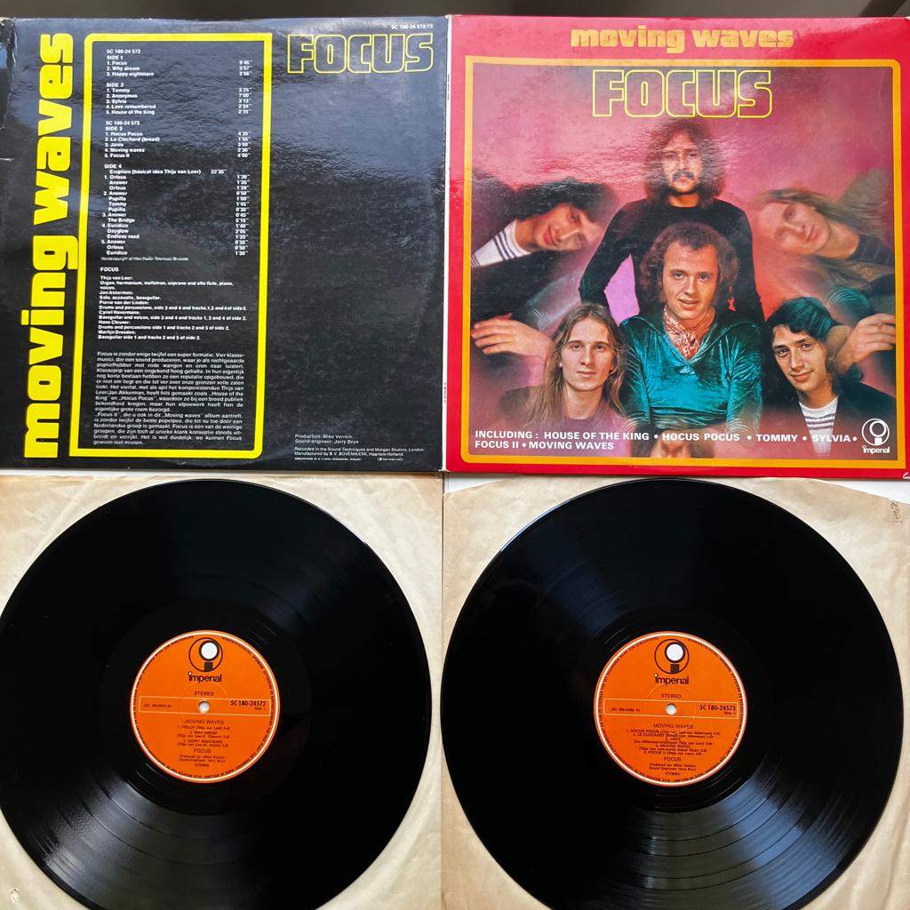FO1/A Focus  Moving Waves 2LP HOL71, Gatefold hoes, Ophalen of Verzenden, Gebruikt, 12 inch