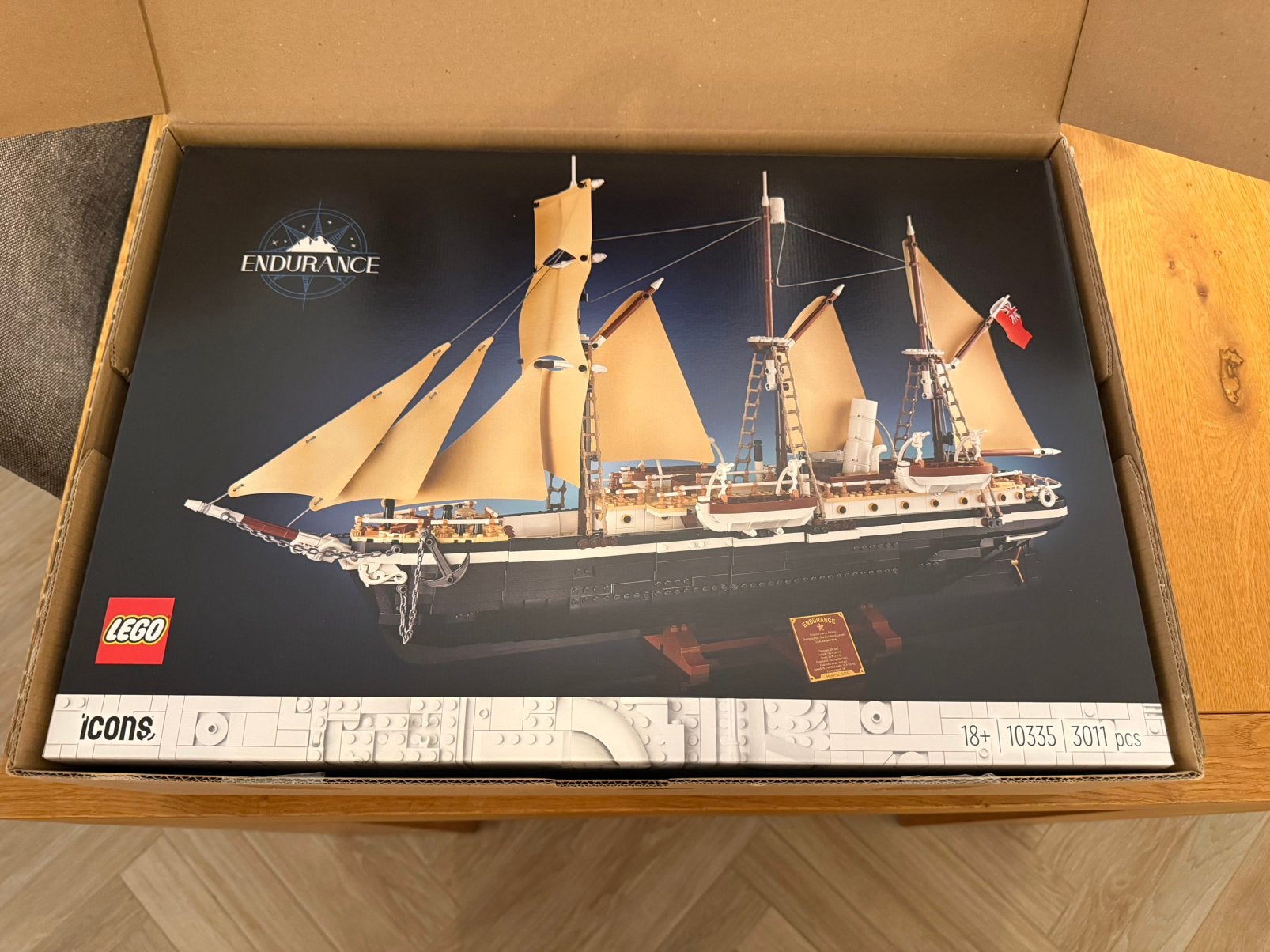 Lego 10335 de Endurance - nieuwe, Lego, Nieuw, Ophalen of Verzenden, Compleet