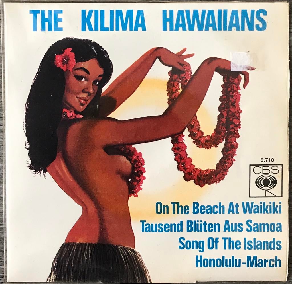 KILIMA HAWAIIANS - EP On the beach at Waikiki+3(NL’64), Verzenden, EP