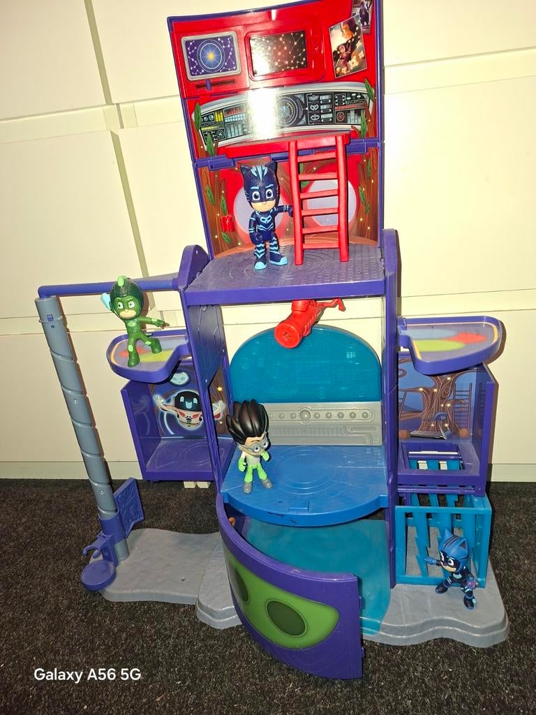 PJ Masks Hoofdkwartier Speelset met Figuren, Kinderen en Baby's, Ophalen, Zo goed als nieuw, Jongen of Meisje
