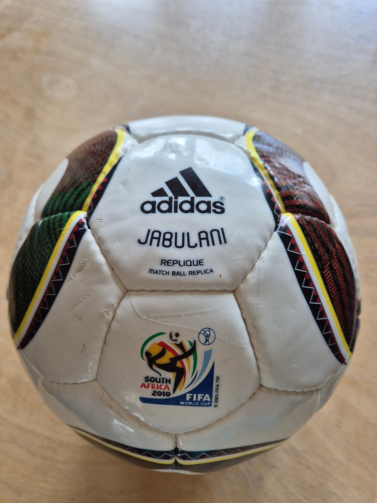 Adidas Jabulani WK 2010 Replica Voetbal, Ophalen of Verzenden, Gebruikt, Bal