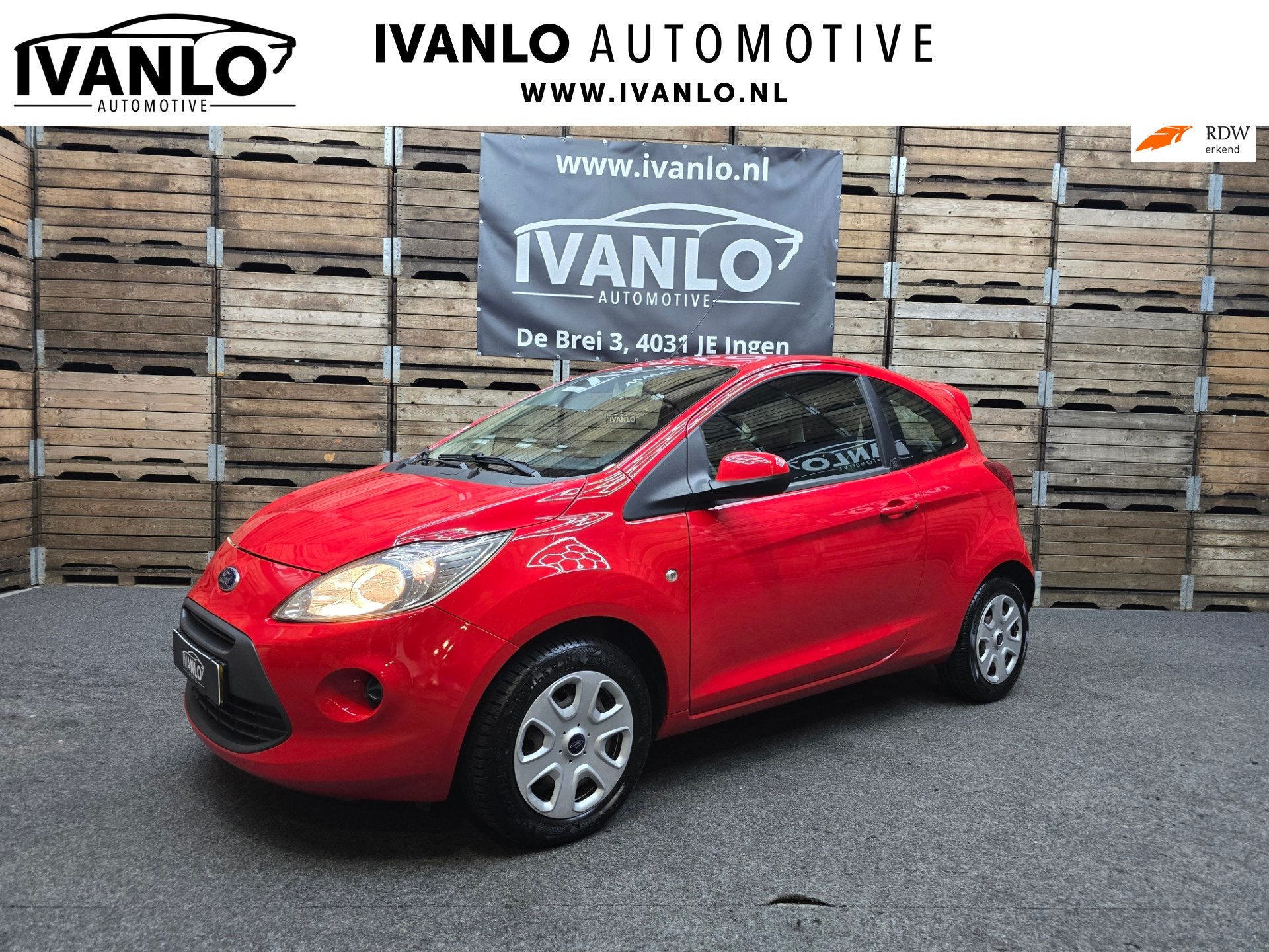Ford Ka 1.2 Style start/stop Airconditioning CPV Riem vervan, Voorwielaandrijving, Stof, Gebruikt, 4 cilinders