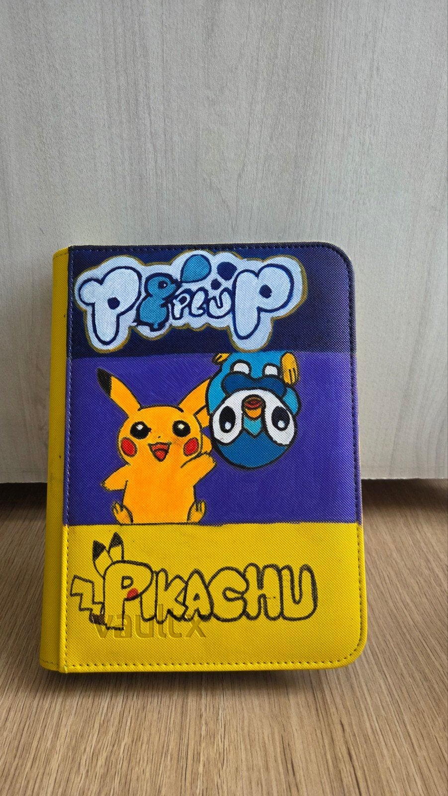 Pokémon VaultX Binder Pikachu & Piplup - 160 kaarten, Ophalen of Verzenden, Zo goed als nieuw, Overige typen