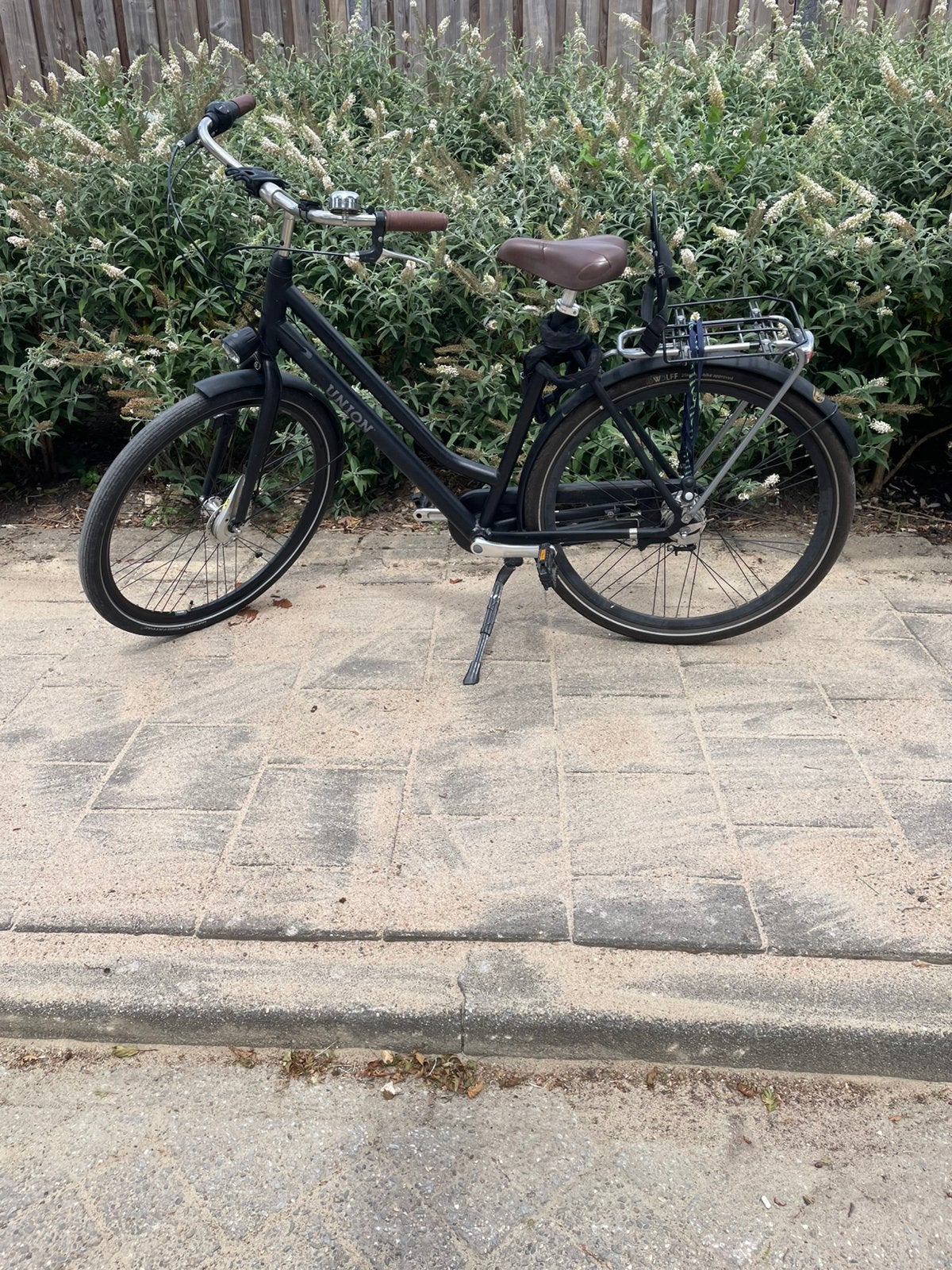 Union Curb dames fiets, Fietsen en Brommers, Fietsen | Dames | Damesfietsen, Gebruikt, Versnellingen, 56 cm of meer, Trommelrem