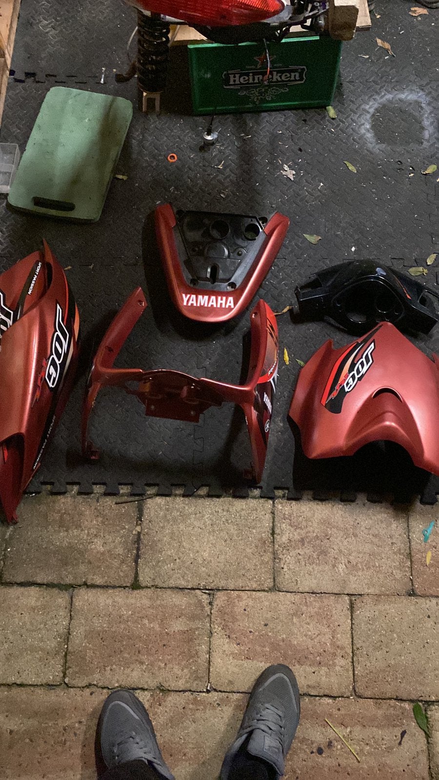 Yamaha Jog RR Kappenset, Ophalen, Gebruikt, Kap, Yamaha