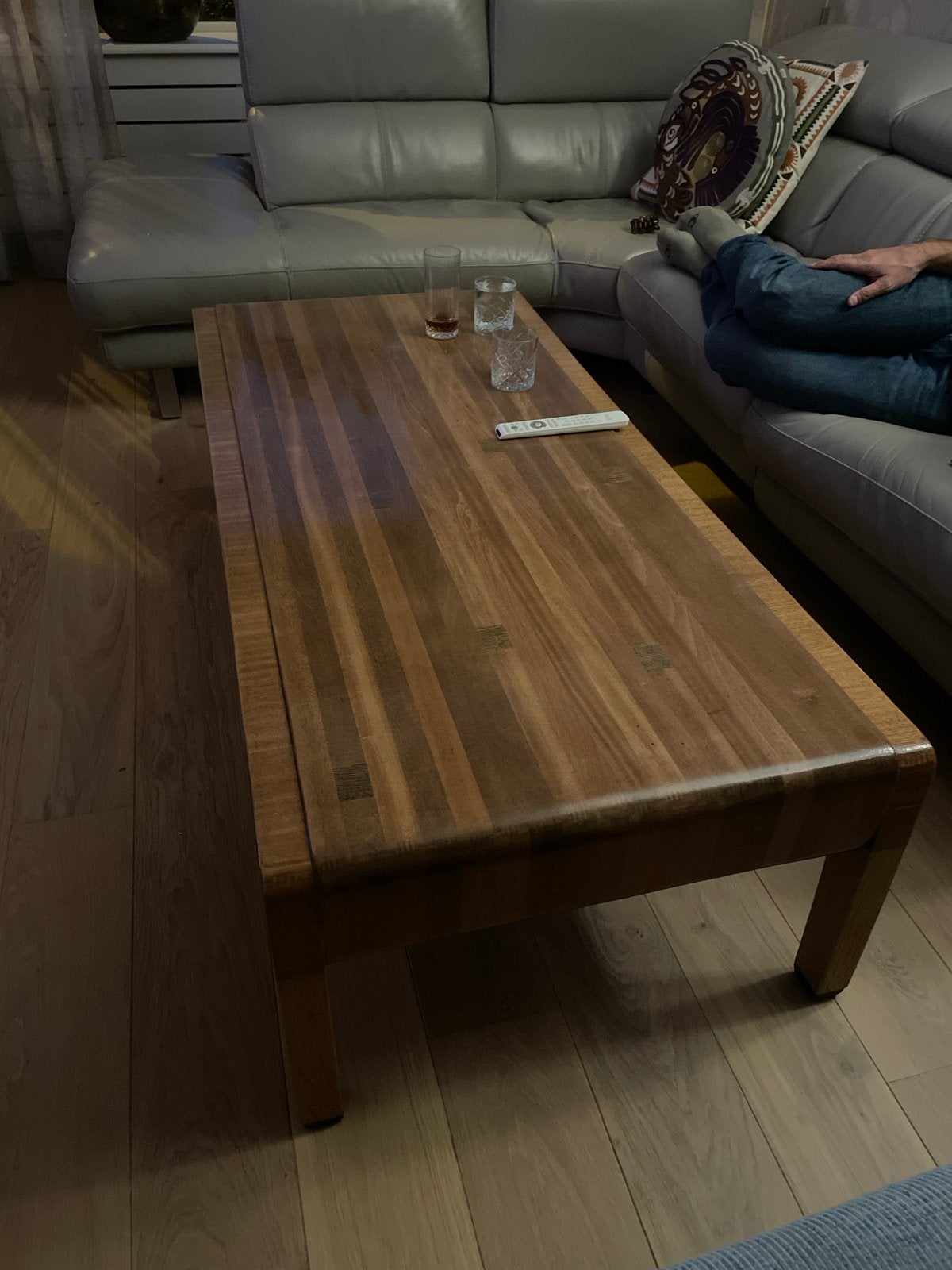 Schuitema eiken salontafel, Huis en Inrichting, Ophalen, Gebruikt, Eikenhout, 50 tot 100 cm