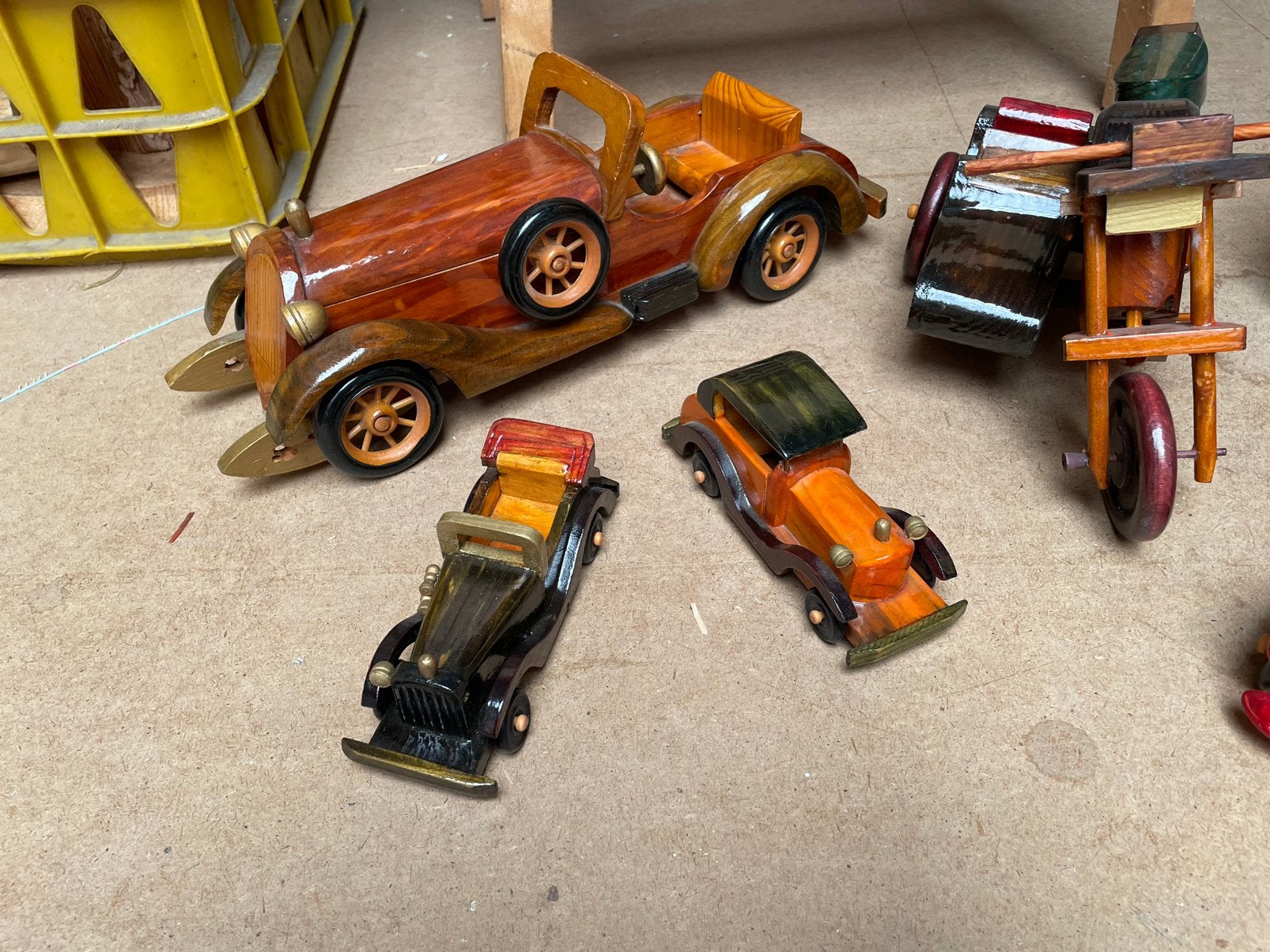 Houten auto’s, Ophalen, Zo goed als nieuw, Overige typen