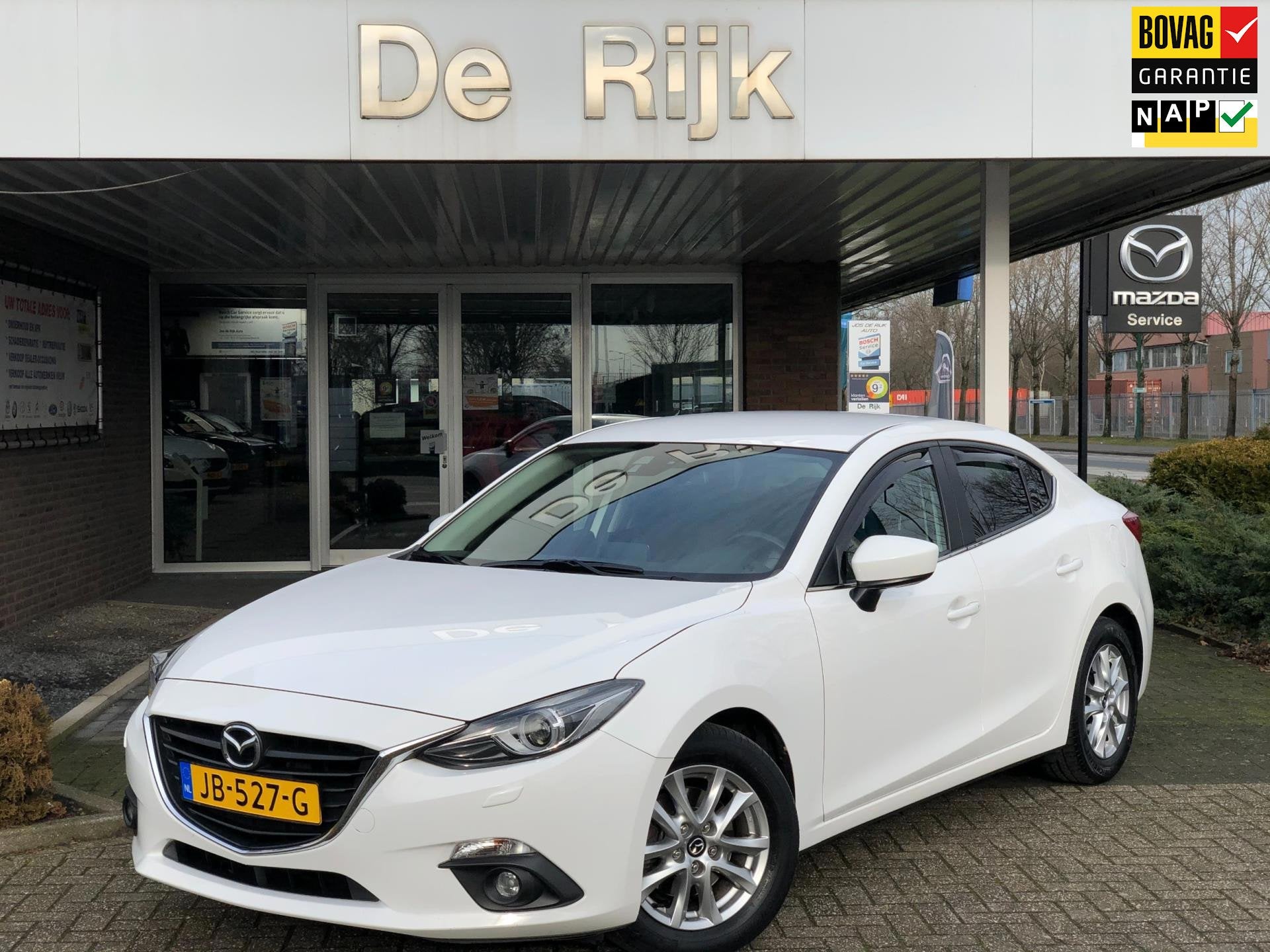 Mazda 3 2.0 TS+ | Afn. Trekhaak, Navi, Camera, Stoelverw., C, Auto's, Voorwielaandrijving, Stof, Gebruikt, 4 cilinders
