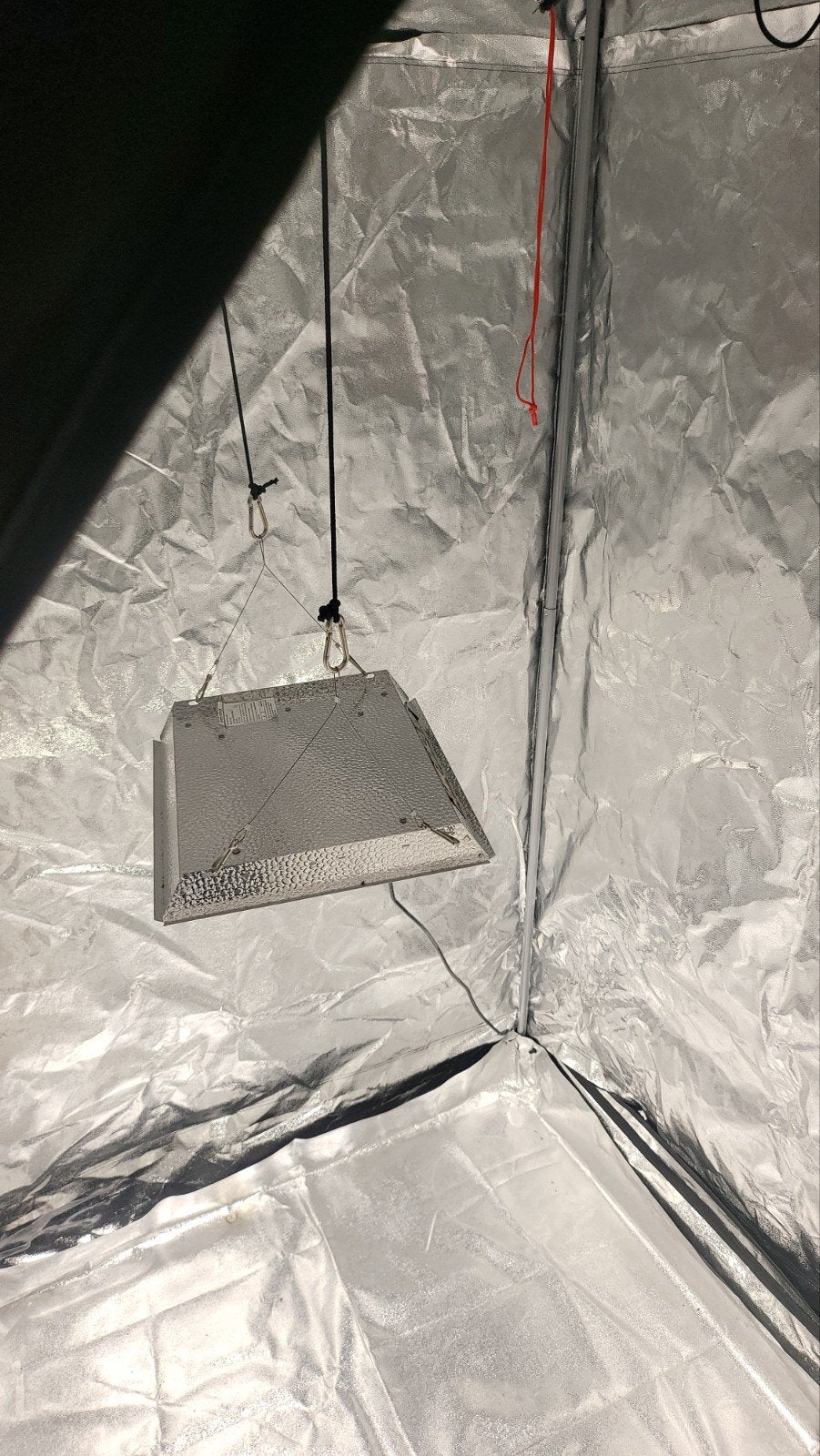 Kweektent met lamp en toebehoren, Tuin en Terras, Kweekspullen, Ophalen of Verzenden, Gebruikt, Kweektent