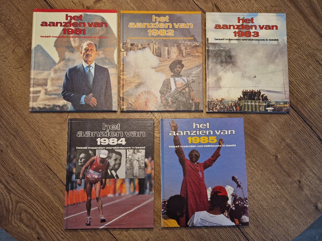 Het Aanzien van 1981 - 1985, Boeken, Overige gebieden, Ophalen of Verzenden, 20e eeuw of later, Gelezen