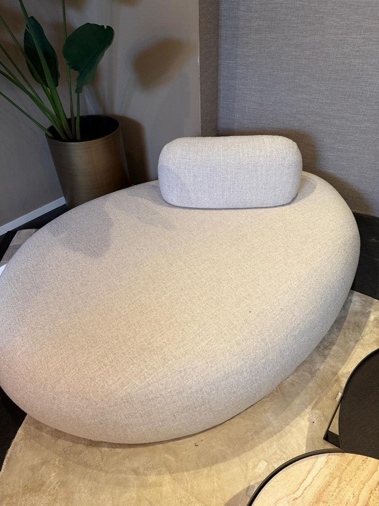 Passe Partout Sasso Poef 200 LSE 1782 FLAX MERENGUE, 125 cm of meer, Info@abitare-interiors.com, 125 cm of meer, Ophalen of Verzenden