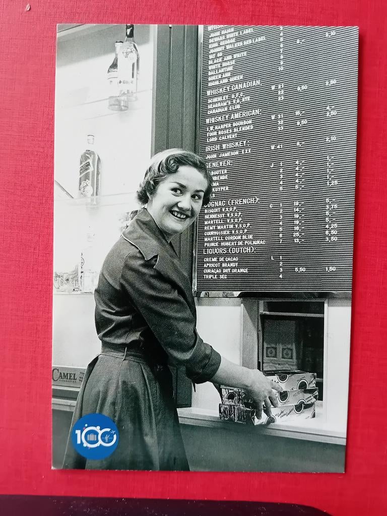 Ansichtkaart 100 jaar Schiphol, Verzamelen, Ophalen of Verzenden, Kaart, Foto of Prent
