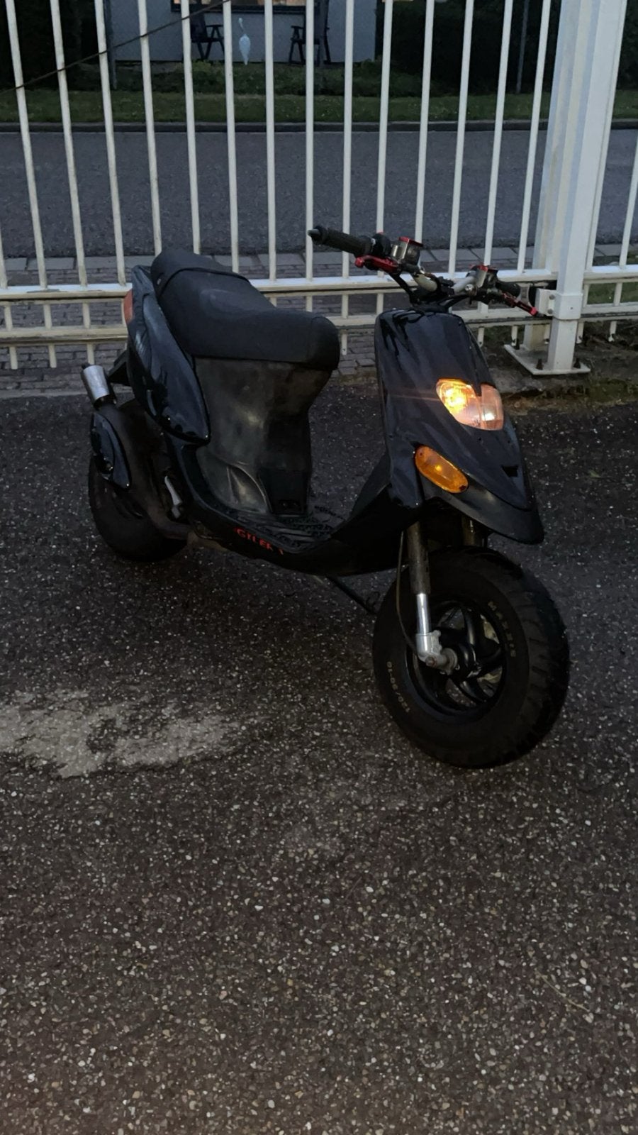 Gilera stlaker dd brom, Ophalen, Zo goed als nieuw, Tweetakt