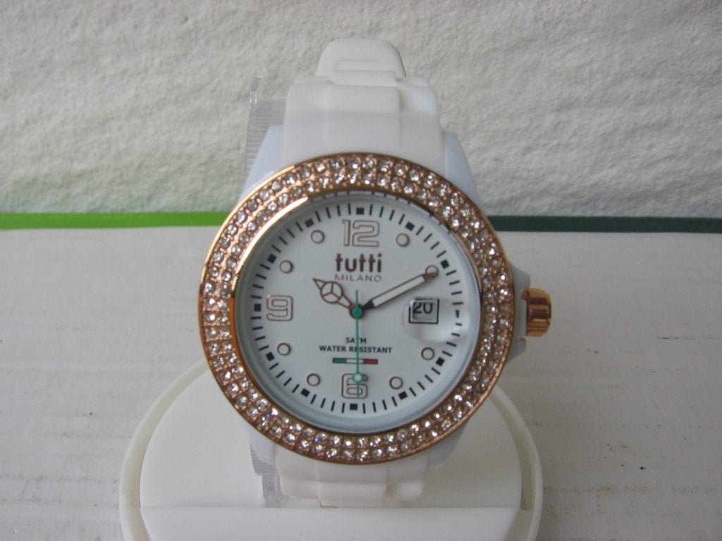 Horloges  Tutti Milano, Kunststof, Polshorloge, Nieuw, Kunststof