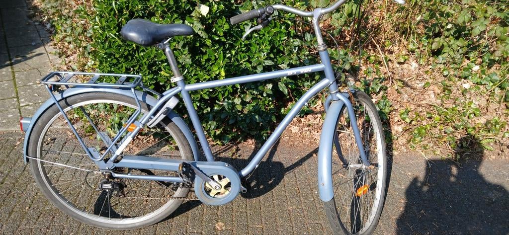 Degelijke stadsfiets - B'Twin, Fietsen en Brommers, Gebruikt, Versnellingen, 53 tot 57 cm, Ophalen
