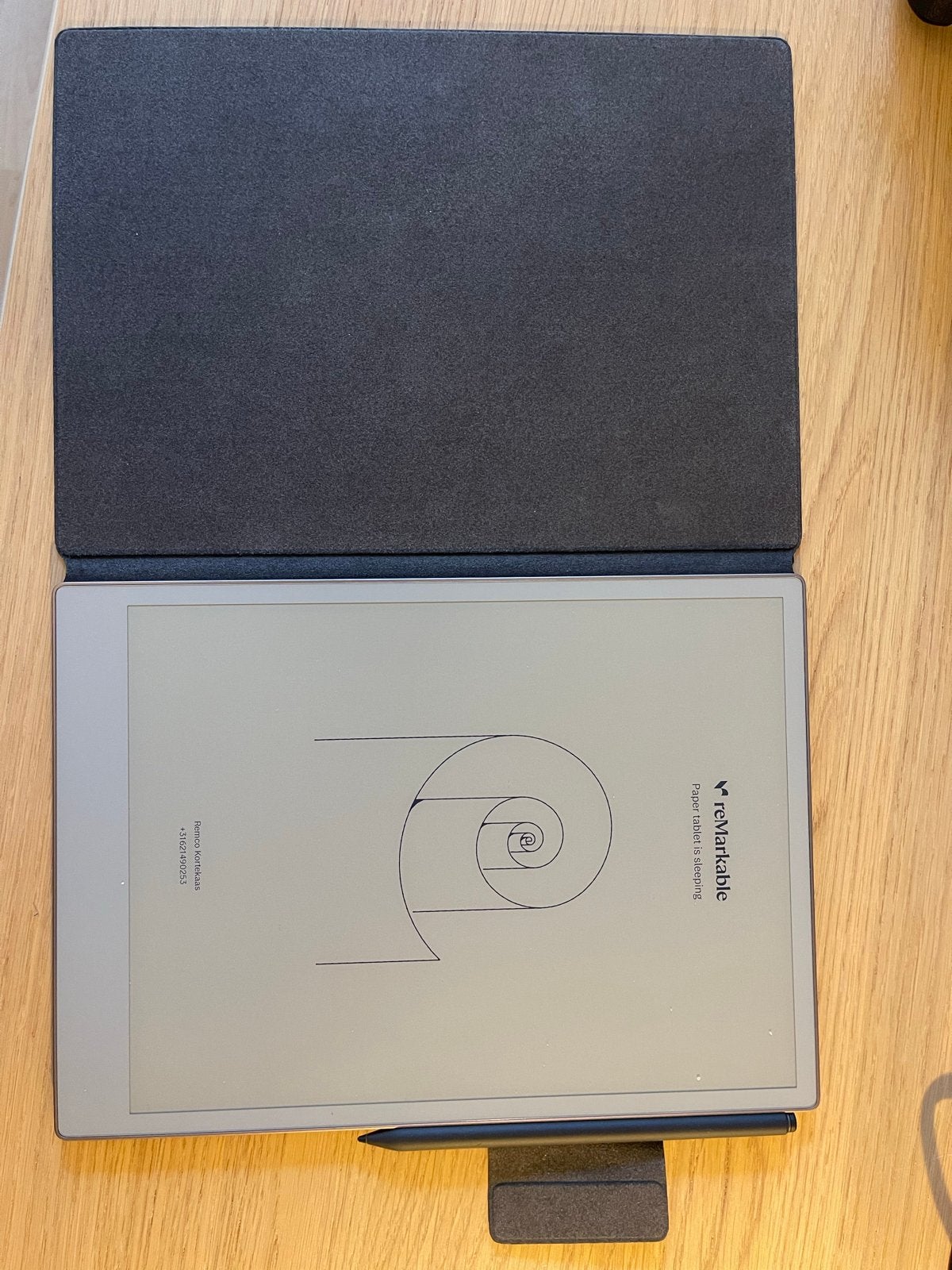 ReMarkable PaperPro Tablet met MarkerPlus en Book Folio Pro
