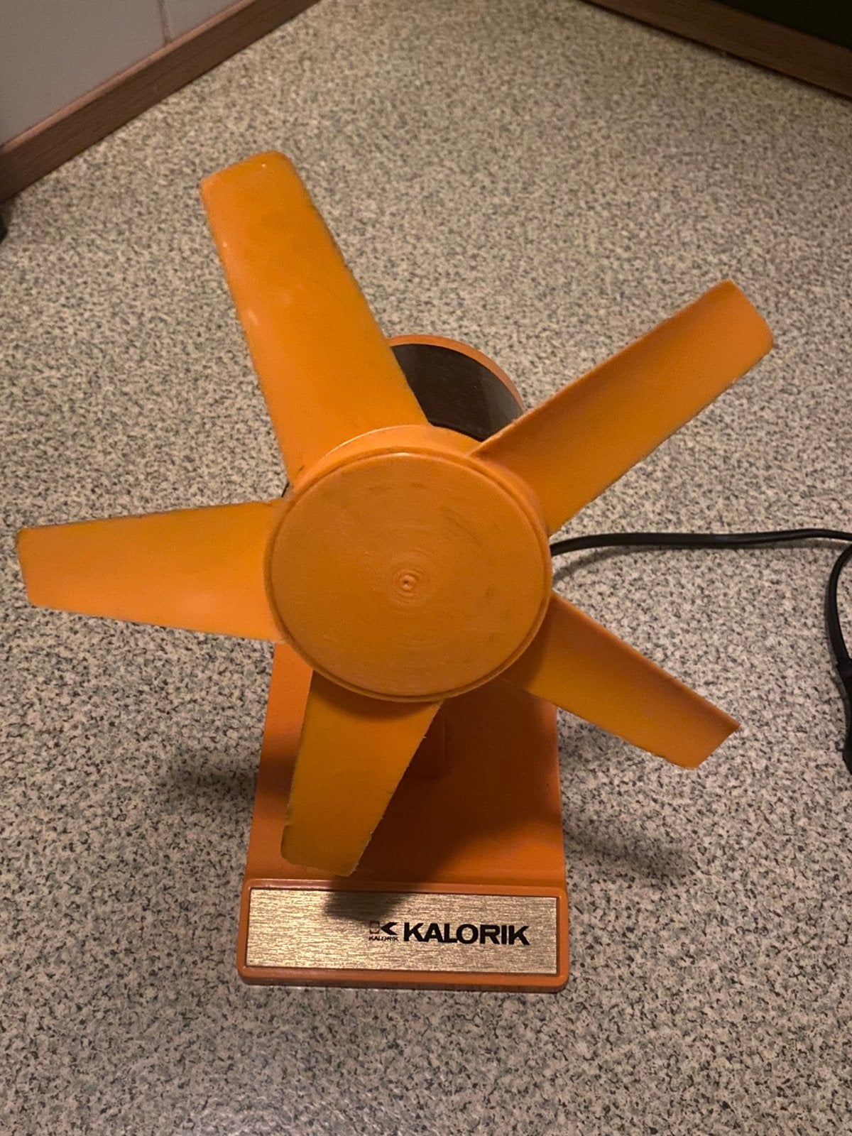 Kalorik ventilator type 5820, Ophalen of Verzenden, Gebruikt, Tafelventilator