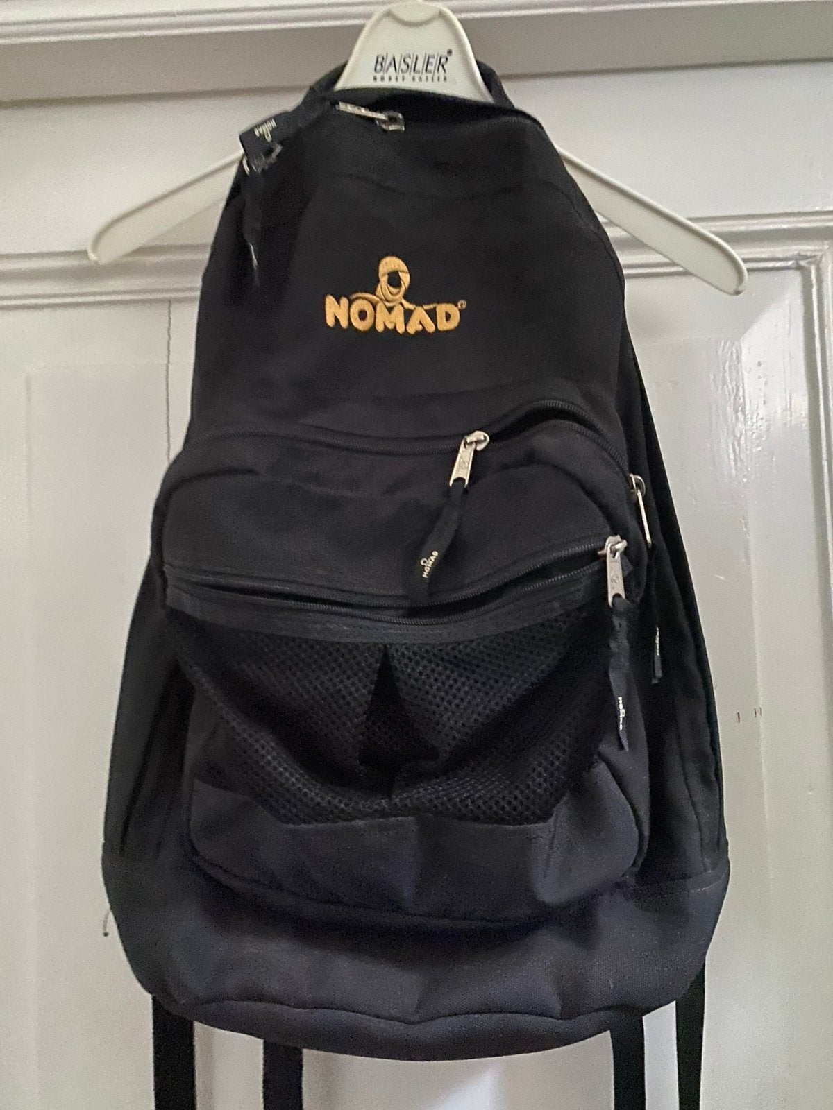 Zwarte Nomad rugtas., Ophalen of Verzenden, Zo goed als nieuw, Nomad