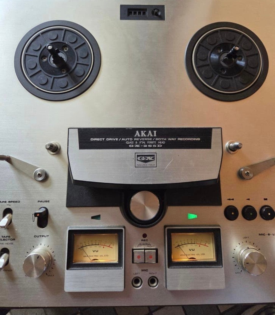 Akai GX-265D Bandrecorder zoldervondst bieden op marktplaats, Audio, Tv en Foto, Bandrecorders, Ophalen of Verzenden, Bandrecorder