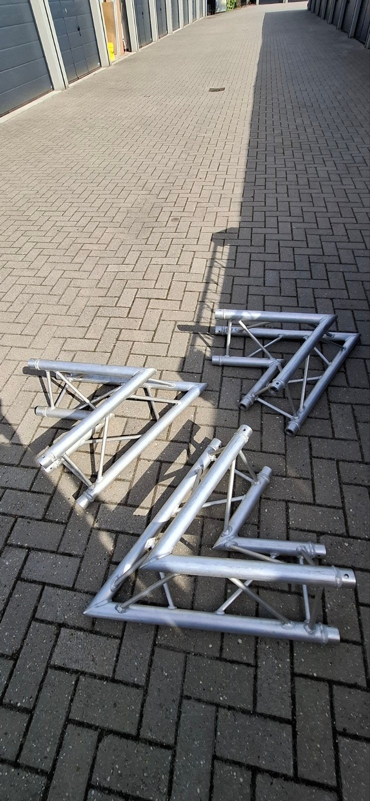 milos acb20 truss driehoek 60 graden 3 stuks, Ophalen, Gebruikt, Overige typen