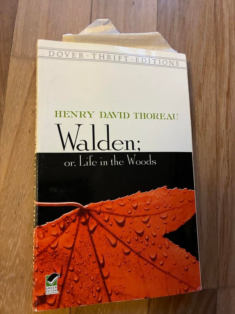 Walden; or, Life in the Woods - Henry David Thoreau, Boeken, Ophalen of Verzenden, Gelezen, Amerika