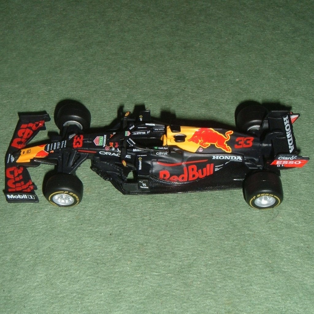 Red Bull RB16B Max Verstappen miniatuur 1:43, Ophalen of Verzenden, Zo goed als nieuw, Auto, Overige merken