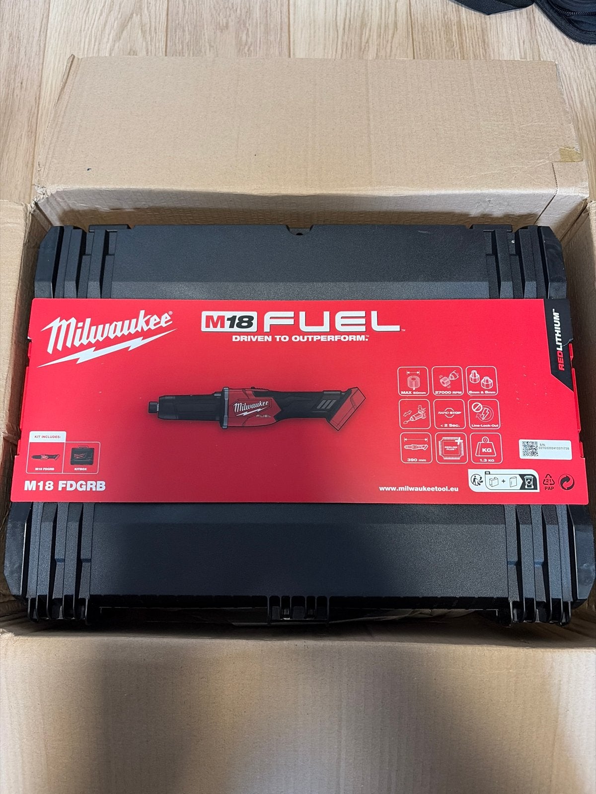 Milwaukee M18 FUEL Accu Rechte Slijper M18 FDGRB - Nieuw, Ophalen of Verzenden, Nieuw, Overige typen