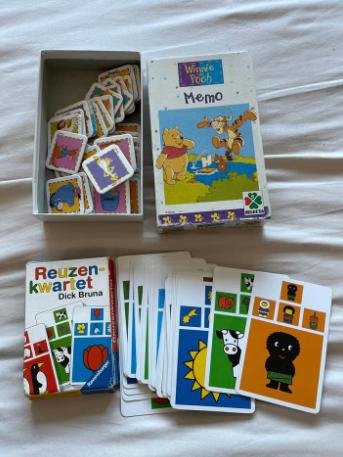 Reuzenkwartet Dick Bruna - Ravensburger + memory winnie pooh, Ophalen of Verzenden, Zo goed als nieuw, Ravensburger