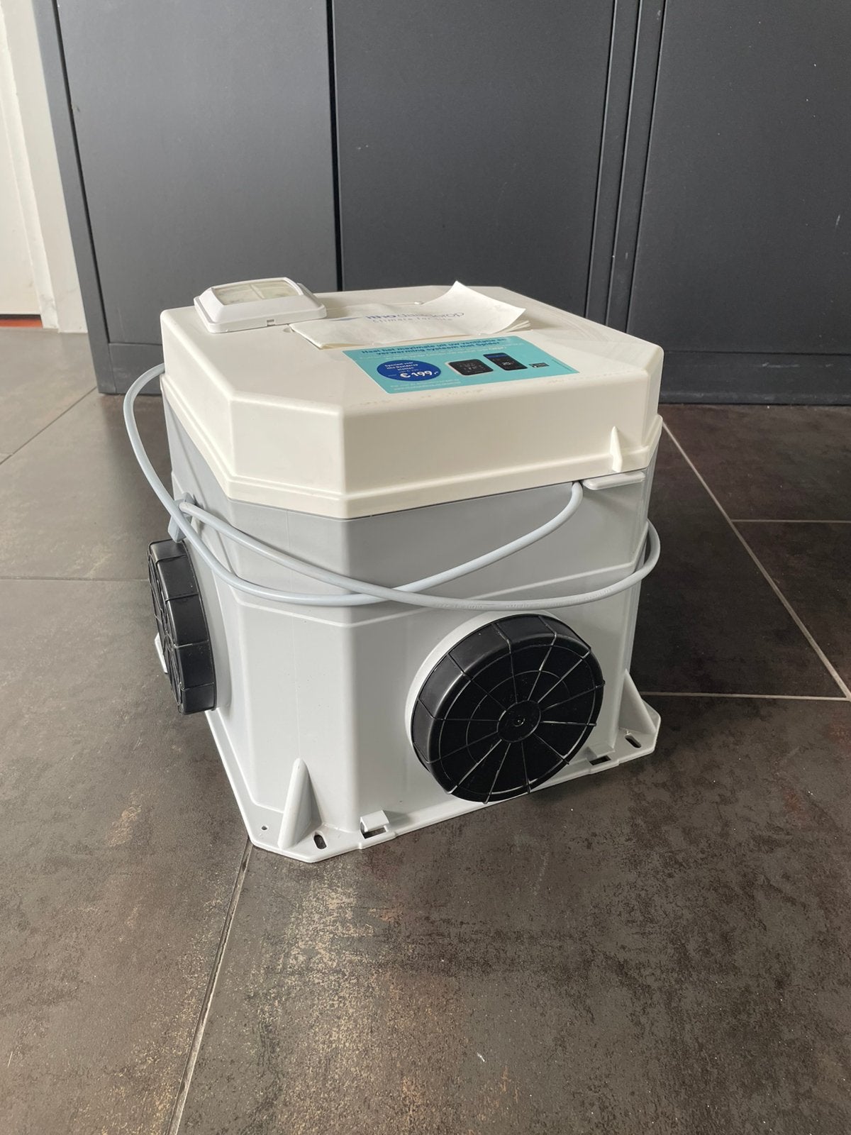 Itho ventilatiebox met afstandsbediening. Ventilatiebox, Ophalen of Verzenden, Gebruikt, Afzuiger