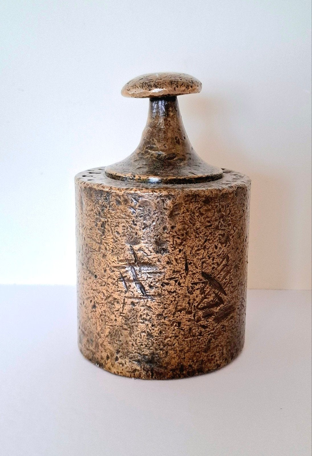OUD 5 KILO GEWICHT KOPER/MESSING, Antiek en Kunst, Antiek | Koper en Brons, Ophalen of Verzenden