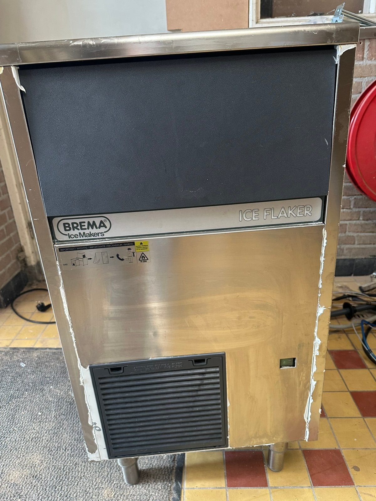 Brema schilferijs | crushed ijs | Ijsmachine | GB 903 A HC, Ophalen, Zo goed als nieuw