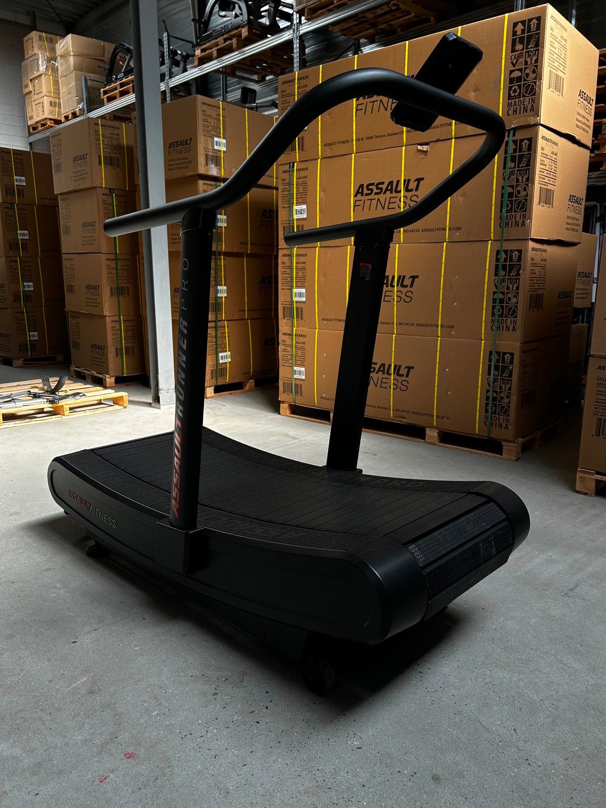 Assault Fitness AirRunner PRO - Nieuw in elkaar, Sport en Fitness, Nieuw, Ophalen of Verzenden, Metaal, Loopband