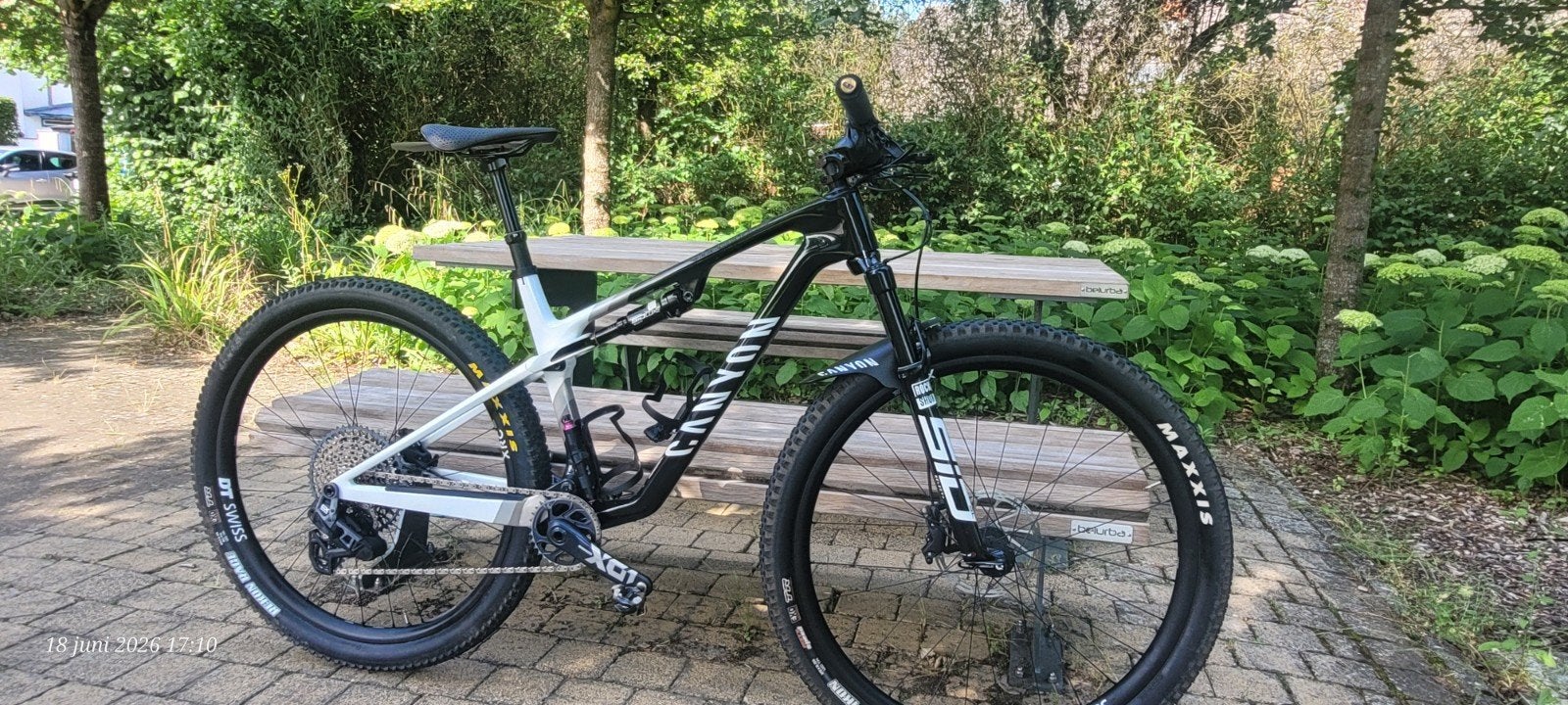 Canyon Wc Cf 9 Mountainbike - Maat M, Fully, Ophalen of Verzenden, Zo goed als nieuw, Overige merken