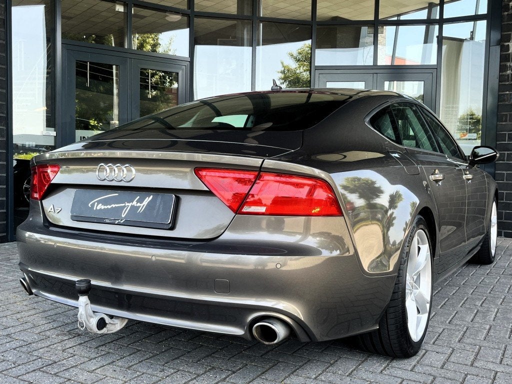 Audi A7 3.0 TDI Q. PRO LINE - ORG. NL. - WEGKL. TREKH., Auto's, Audi, Euro 5, Gebruikt, 2000 kg, 4 stoelen