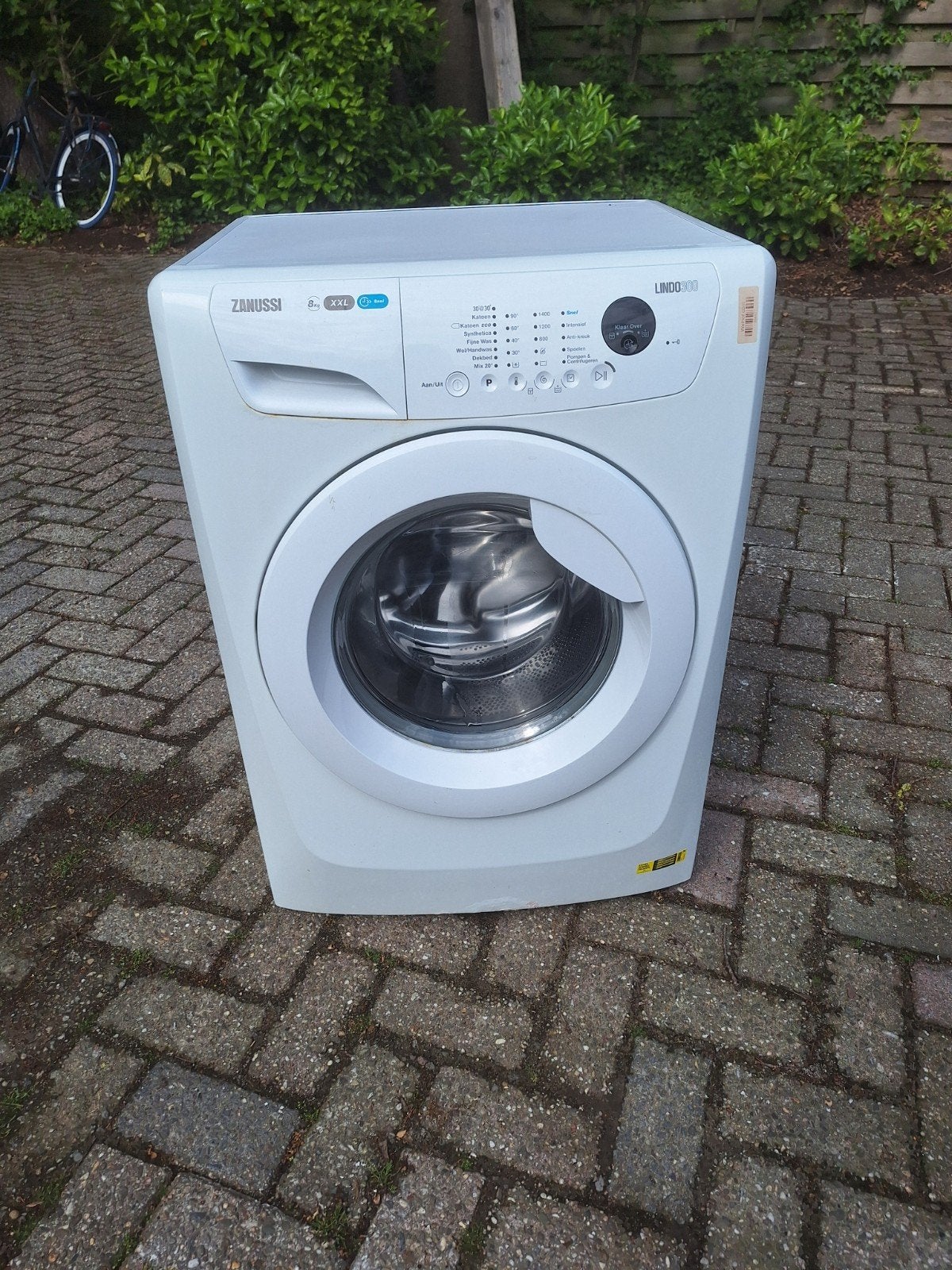 Zanussi 8kg XXL Wasmachine - Snel & Efficiënt, Ophalen, 1200 tot 1600 toeren, Gebruikt, 8 tot 10 kg