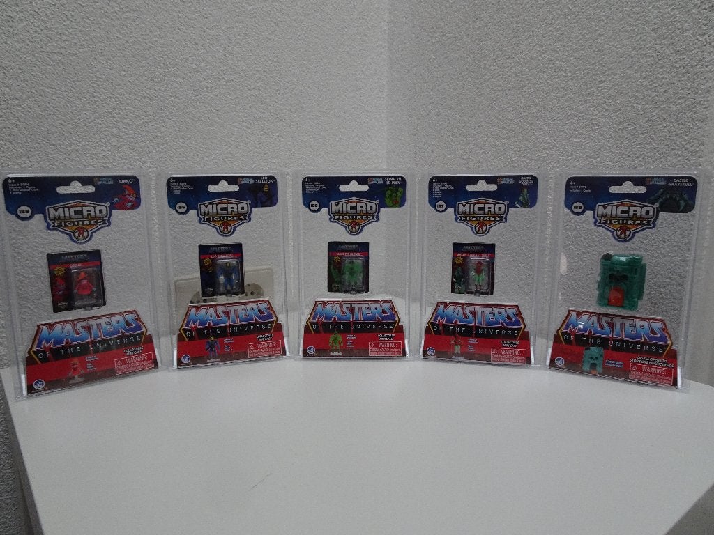 Masters Of The Universe World's Smallest set MOTU mini, Ophalen of Verzenden, Nieuw