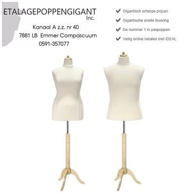 Dames Paspop / Buste Nieuw Grotere Maten div. Modellen EPG, ETALAGEPOPPENGIGANT.NL, Ophalen of Verzenden, Nieuw, Overige kleuren