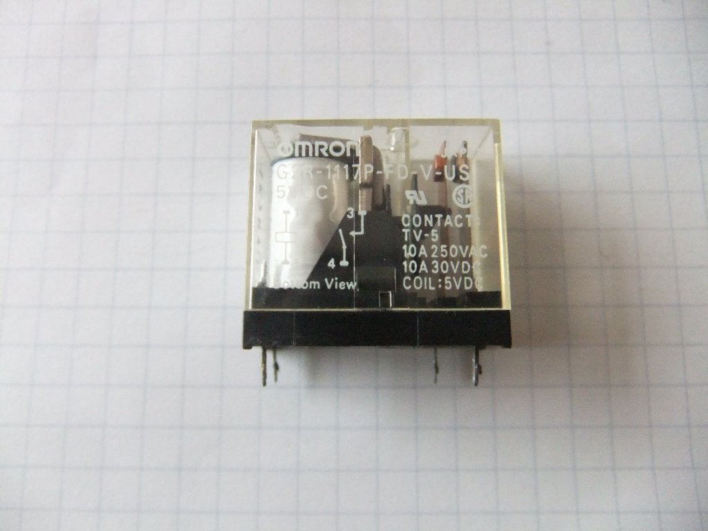 Relais OMRON 5VDC GR-1117P, Ophalen of Verzenden, Gebruikt